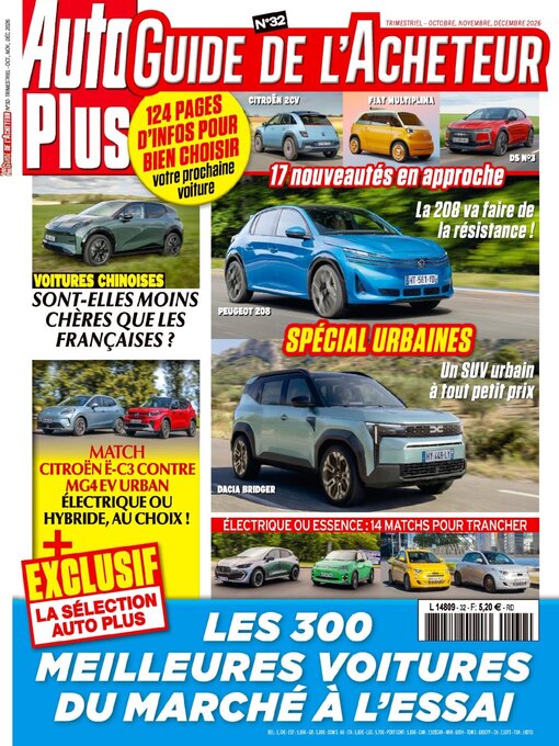 Cover image for AUTO PLUS GUIDE DE L'ACHETEUR